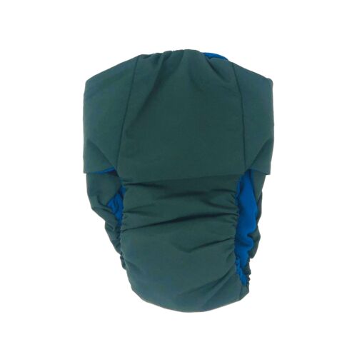 olive green premium diaper - back olive green premium diaper - back