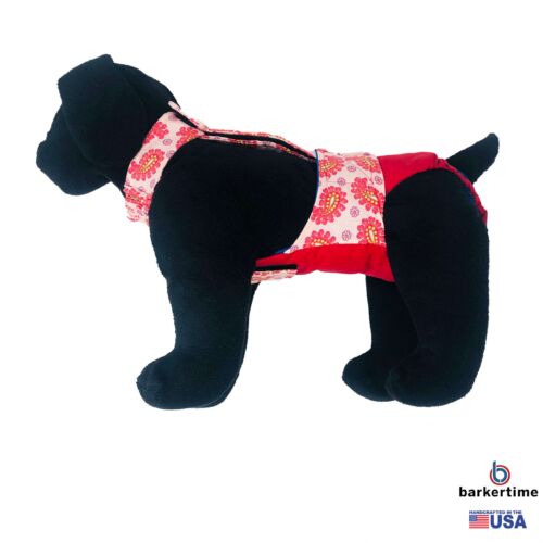 red paisley on red diaper overall - model 1 red paisley on red diaper overall - model 1