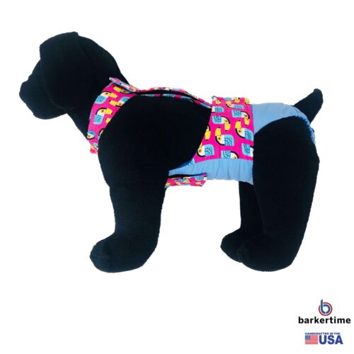 toucan on pink on baby blue diaper overall - model 1 toucan on pink on baby blue diaper overall - model 1