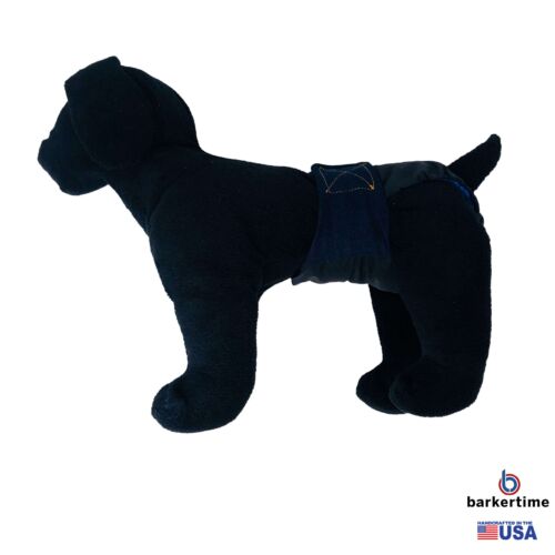 denim on black premium diaper - model 1 denim on black premium diaper - model 1