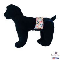 bones appetit on black diaper – model 1