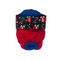 Christmas Presents on Red Dog Diaper
