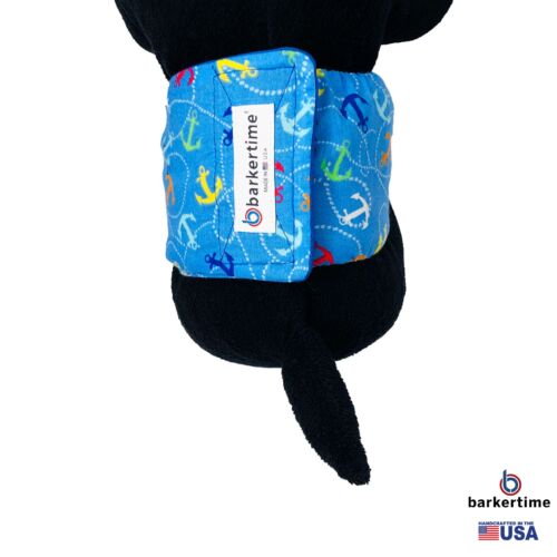 blue anchors belly band - model 2 blue anchors belly band - model 2