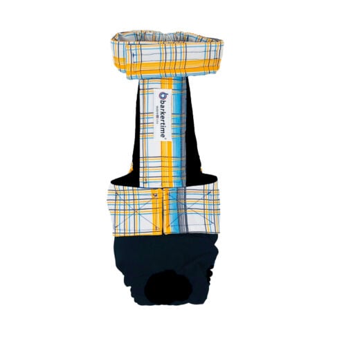 blue-yellow-plaid-on-black-diaper-overall - black