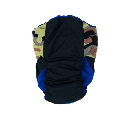 camo on black diaper - back camo on black diaper - back