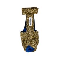Leopard   Dog Diaper Overall
