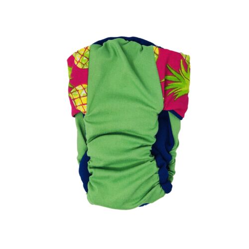 pineapple express on green diaper - back pineapple express on green diaper - back