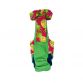 pineapple express on green diaper overall - back
