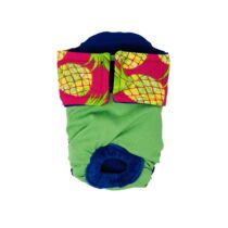 Pineapple Express on Green   Dog Diaper