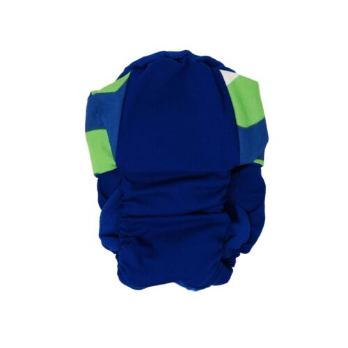 surfline abstract on blue diaper - back surfline abstract on blue diaper - back