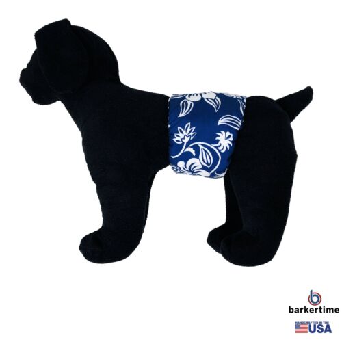 white hawaiian on blue belly band - model 1 white hawaiian on blue belly band - model 1