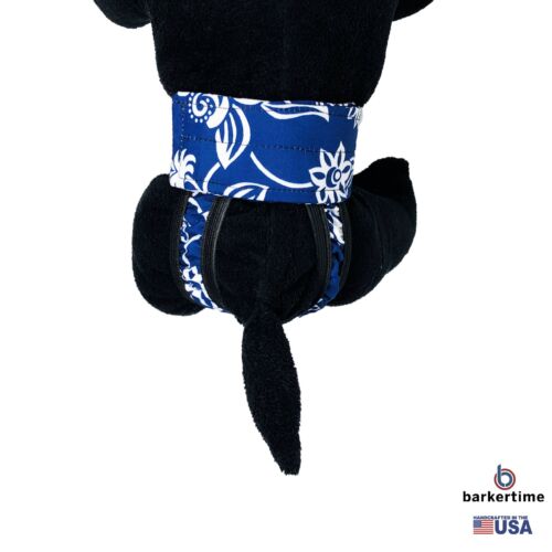 white hawaiian on blue diaper pull-up - model 2 white hawaiian on blue diaper pull-up - model 2