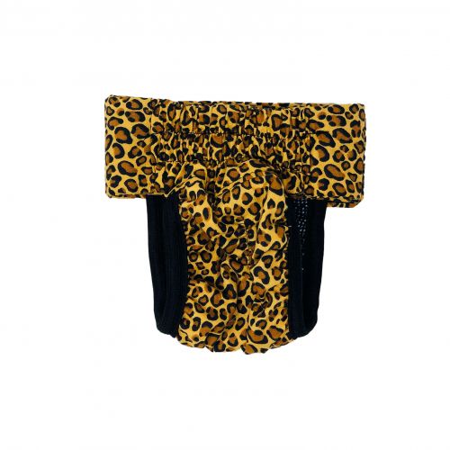leopard diaper pull-up - back