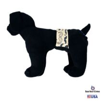 mustache on black diaper -model 1