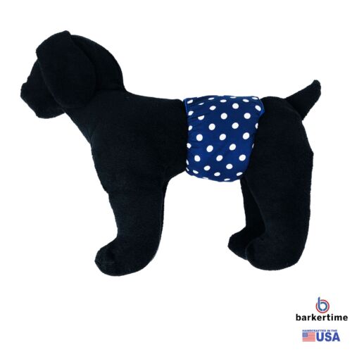 navy blue polka dot belly band - model 1 navy blue polka dot belly band - model 1