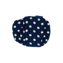Navy Blue Polka Dot  Dog Belly Band