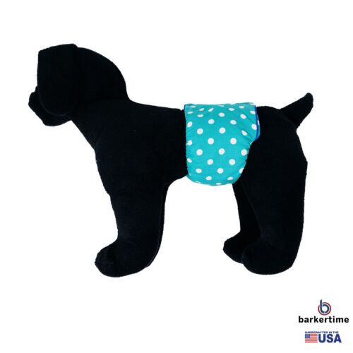turquoise blue polka dot belly band - model 1 turquoise blue polka dot belly band - model 1