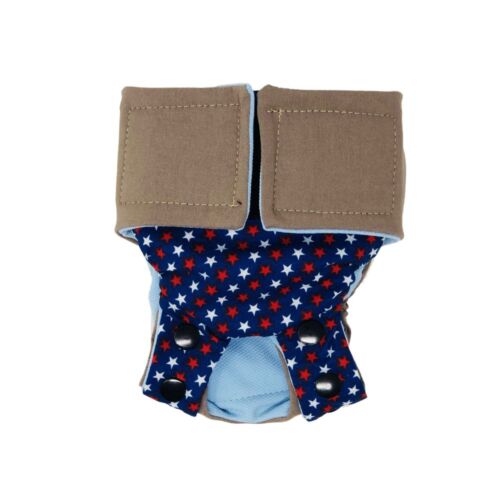 brown on patriotic stars diaper snappy brown on patriotic stars diaper snappy