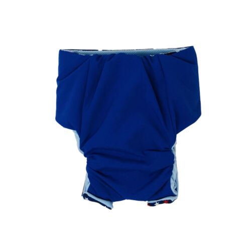 royal blue on patriotic stars diaper snappy - back royal blue on patriotic stars diaper snappy - back