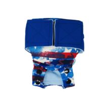 Patriotic Stars and Stripes  Cat Diaper Snappy