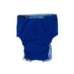 royal blue on stars and stripes diaper snappy - back