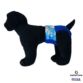 dreamy dog on blue diaper - model 1