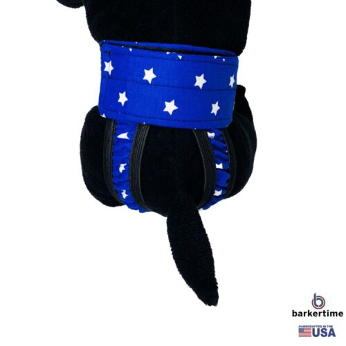 white stars on blue diaper pull-up - model 2 white stars on blue diaper pull-up - model 2