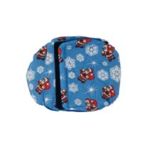 Santa Claus Snowflakes  Dog Belly Band
