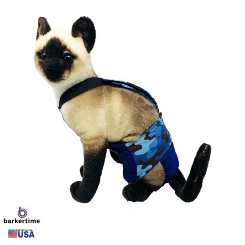 blue camo on blue diaper overall v2 - model 1 blue camo on blue diaper overall v2 - model 1