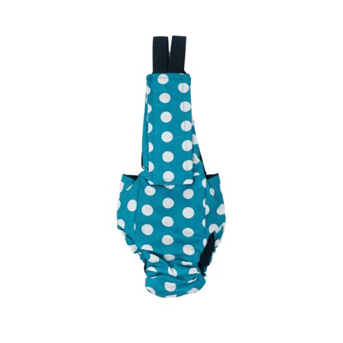 blue turquoise diaper overall v2 - back blue turquoise diaper overall v2 - back