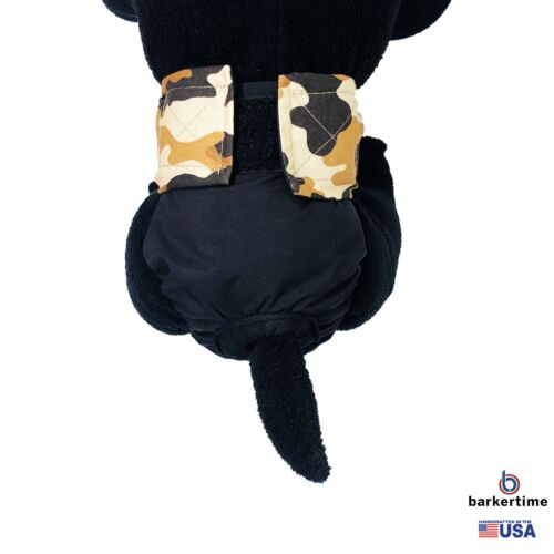 brown camo on black diaper - model 2 brown camo on black diaper - model 2