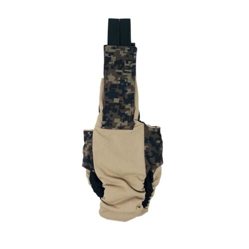 digital camo on beige diaper overall v2 - back digital camo on beige diaper overall v2 - back