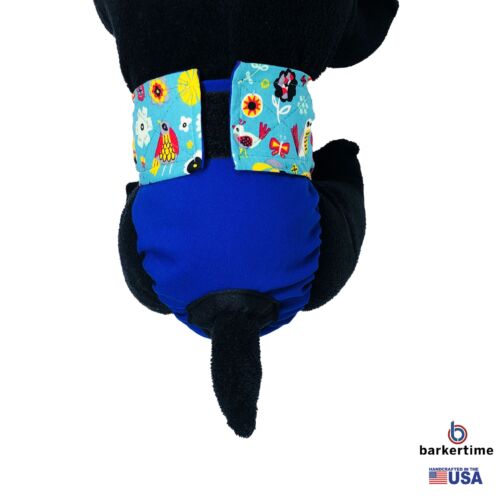 turquoise spring garden diaper - model 2 turquoise spring garden diaper - model 2