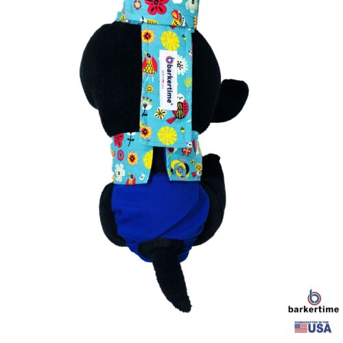 turquoise spring garden diaper overall - model 2 turquoise spring garden diaper overall - model 2