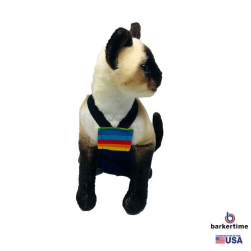 rainbow stripes diaper overall v2 - model 2 rainbow stripes diaper overall v2 - model 2