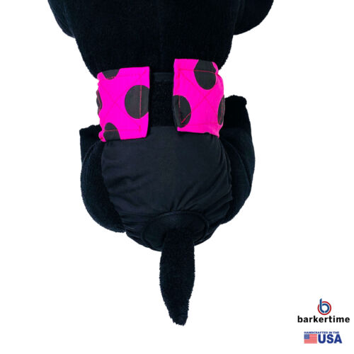 black polka dot on pink diaper - model 2 black polka dot on pink diaper - model 2