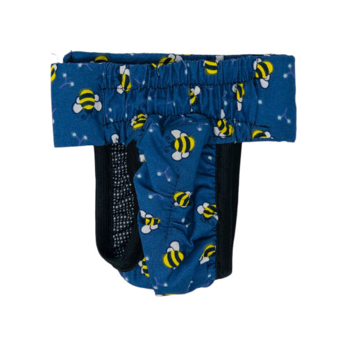 happy bees diaper pull-up - back