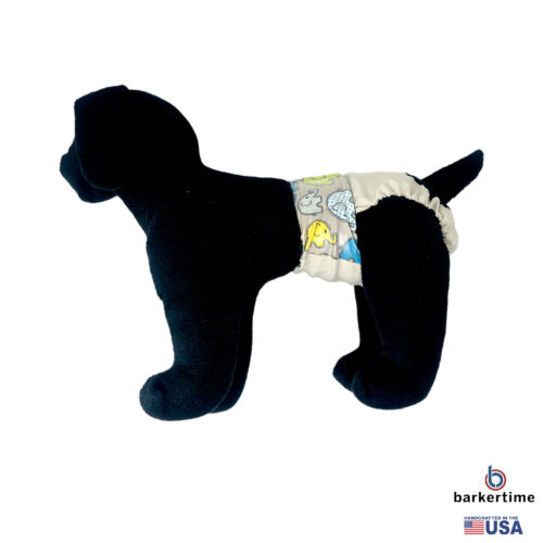 cool elephants on frosty cream diaper - model 1 cool elephants on frosty cream diaper - model 1