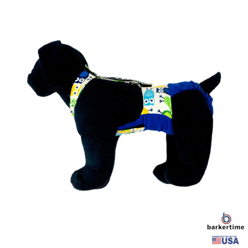 cute owls on blue diaper overall - model 1 cute owls on blue diaper overall - model 1