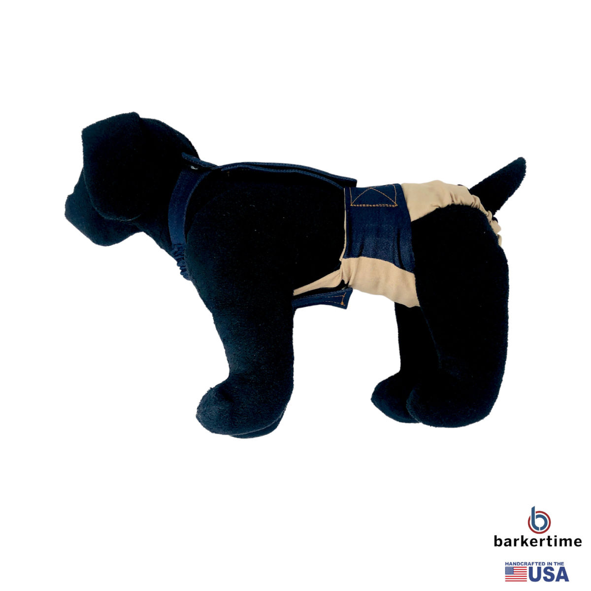 Dog Diapers That Stay On - Made in USA - 100% Waterproof & Absorbent