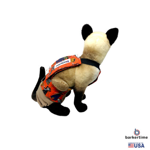 halloween monster dance cat diaper overall - model 3