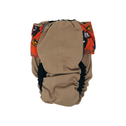 halloween monster dance diaper - back halloween monster dance diaper - back