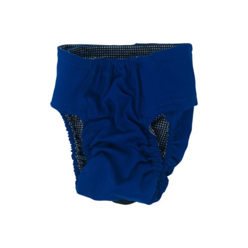 royal blue swim diaper - back