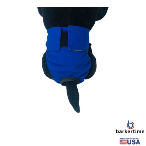 royal blue swim diaper - model 2