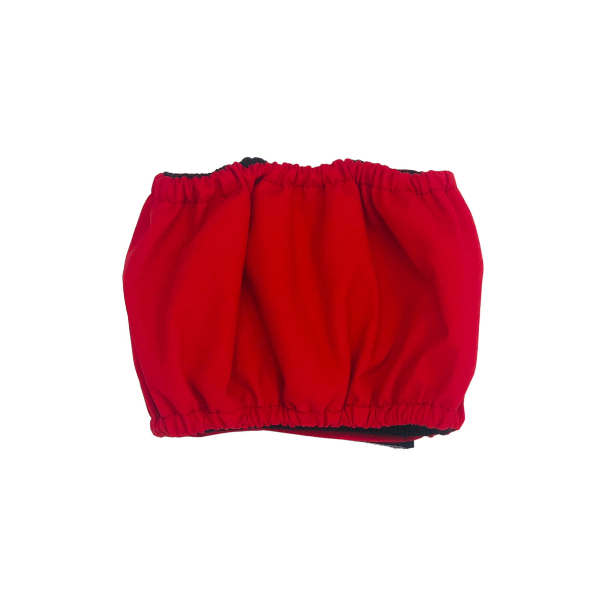Cherry Red Dog Belly Band Male Wrap - Barkertime