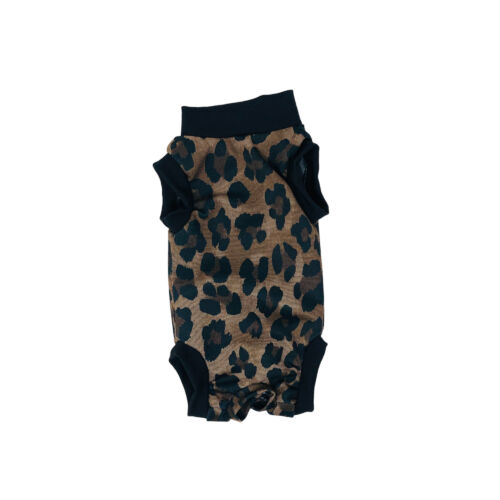 baby leopard peejama - back baby leopard peejama - back