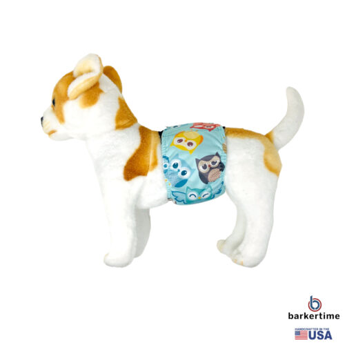 happy owl on blue belly band - model 1 happy owl on blue belly band - model 1