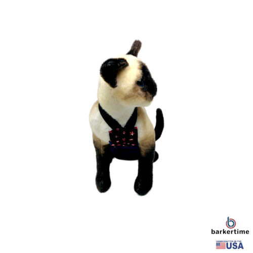 patriotic stars on blue cat diaper overall - model 2 patriotic stars on blue cat diaper overall - model 2