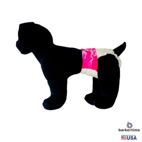 pink camo on frosty cream diaper - model 1 pink camo on frosty cream diaper - model 1