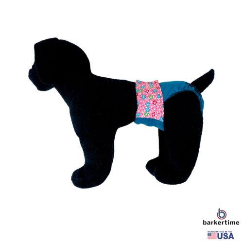 pink cosmos flowers on turuquoise diaper - model 1 pink cosmos flowers on turuquoise diaper - model 1